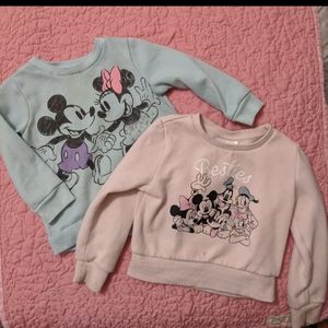 Mickey and minnie sweatshirts